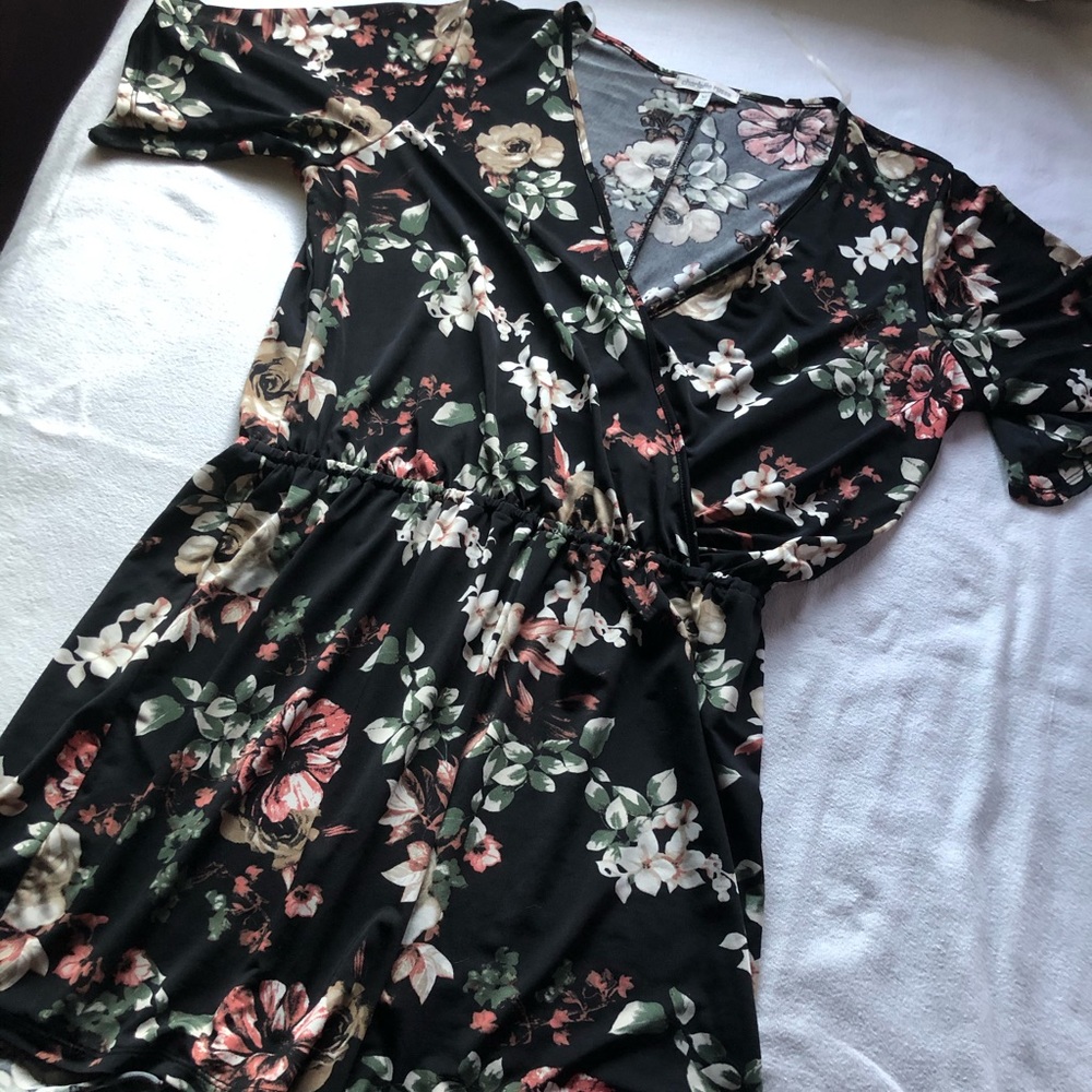 Floral romper!